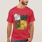 T-shirt Quatre poules de Cochin (Devant)