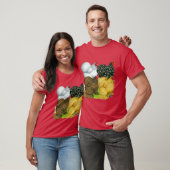 T-shirt Quatre poules de Cochin (Unisexe)