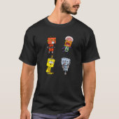 T-shirt Quatre robots (Devant)