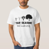 T-shirt Quatre saisons Total LandScaping (Devant)