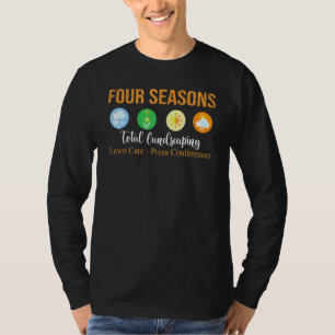 T-shirt Quatre saisons Total Paysage Graphique Unisex Tee