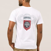 T-shirt quatre-vingt-deuxième Division Aéroportée (Dos)