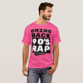 T-shirt Quatre-Vingt-Dix Rap Et Hip-Hop Lover (Devant entier)