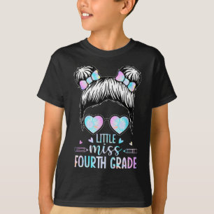 T-shirt Quatrième année Little Miss Retour à l'école 4e an