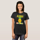 T-shirt Quatrième Cool de 4e année Aloha Pineappé Premier (Devant entier)