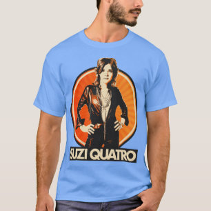 T-shirt Quatro Suzi les années 70 Glam Rock