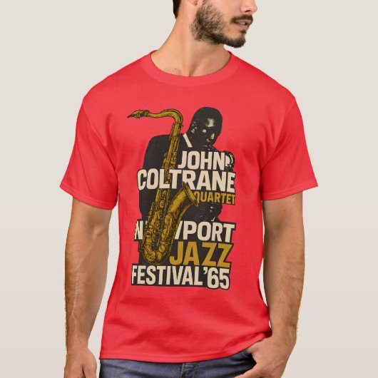 T-shirt Quatuor de John Coltrane (Devant)