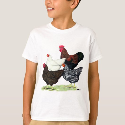 T-shirt Quatuor de rock Plymouth (Devant)