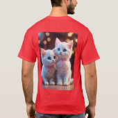 T-shirt Que diriez-vous de "Purr-parfaitement Rad : T-Shir (Dos)