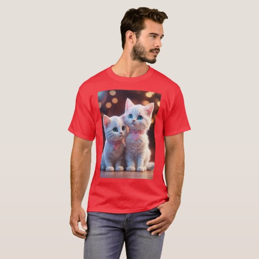 T-shirt Que diriez-vous de "Purr-parfaitement Rad : T-Shir (Devant entier)