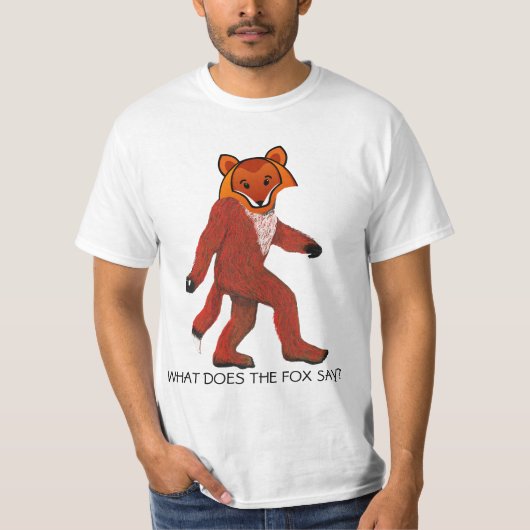 T-shirt Que dit le Fox (Devant)
