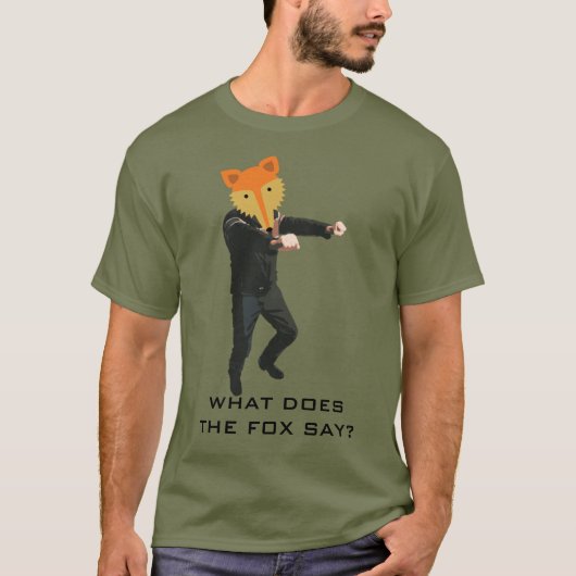T-shirt Que dit le Fox (Devant)