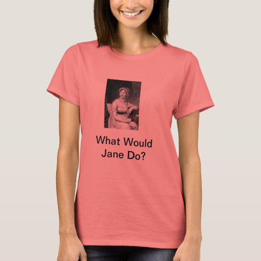 T-shirt Que Ferait Jane ? (Devant)