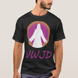 T-shirt Que ferait Jésus en disant WWJD Christian Ar