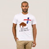 T-shirt Que ferait St. John Fisher ? (Devant entier)