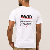 T-shirt Que Jens ferait-il ? (Dos)