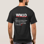 T-shirt Que Jens ferait-il ? (Dos)