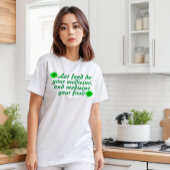 T-shirt Que la nourriture soit la médecine : déverrouiller