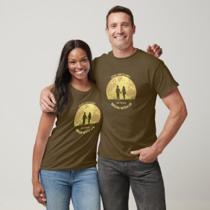T-shirt Que la paix commence avec nous Aldult