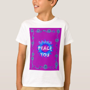 T-shirt Que la paix soit avec vous Impression Inspirante