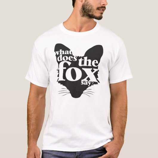 T-shirt Que le Fox indique-t-il ? (Devant)