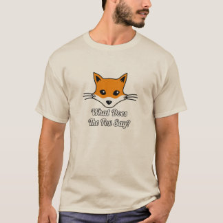 T-shirt Que le Fox indique-t-il ?