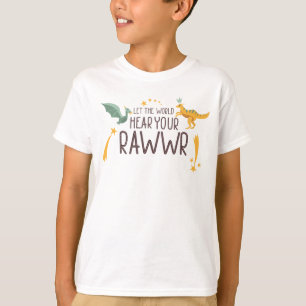 T-shirt Que le monde entende votre rugissement