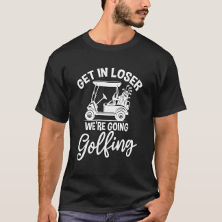 T-shirt Que le parcours soit avec vous Golf drôle Mode gol