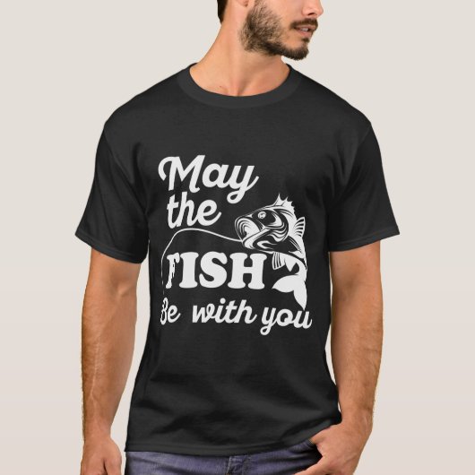 T-shirt Que le poisson soit avec vous (Devant)