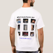 T-shirt Que le portier ferait-il ? (Dos)