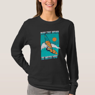T-shirt Que Le Vent Soit Avec Vous Aile Surf Ocean Wing
