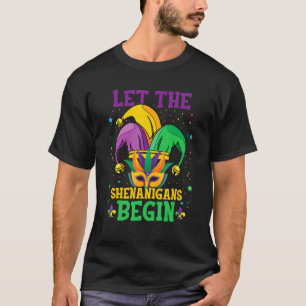 T-shirt Que Les Shenanigans Commencent Mardi Gras Pour Les