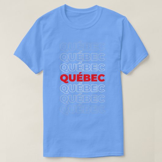 T-shirt Québec (Design devant)