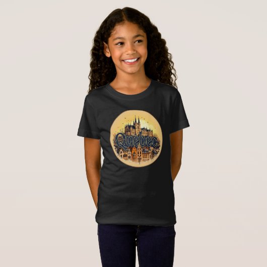 T-Shirt Québec Canada (Devant entier)