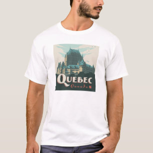 T-shirt Québec Canada Château Frontenac