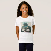T-Shirt Québec Canada | Château Frontenac (Devant entier)
