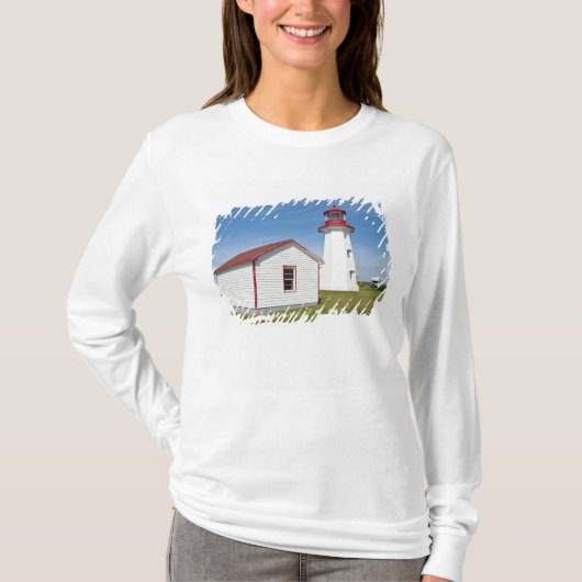 T-shirt Québec, Canada. Phare du Cap D'Espoir. (Devant)