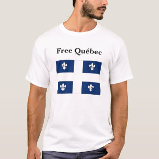 T-shirt Québec libre