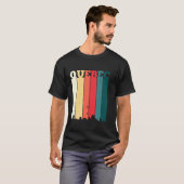 T-shirt Québec Skyline Canada Pride Vacances Canadi*n (Devant entier)
