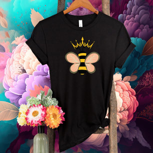 T-shirt Queen Bee-Bride-Fête des mariées-Bachelorette