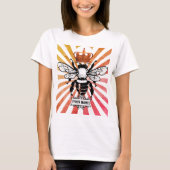 T-shirt Queen Bee personnalisable (Devant)