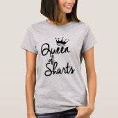 T-SHIRT QUEEN DE SHARTS (Devant)