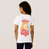 T-Shirt Queen Design – Elegant Royal Crown Typography for  (Dos entier)