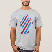 T-shirt Queen Elizabeth II Jubilee Platinum Angleterre Roy (Devant)