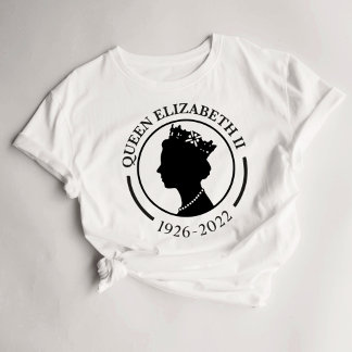 T-shirt Queen Elizabeth ll Womens T - Chemise 1926 - 2022