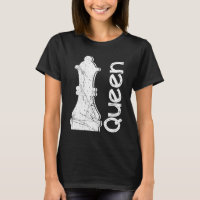 Queen Funny Chess Piece Famille Couple Group T