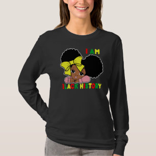 T-shirt Queen Girls I Am The Strong African Black History
