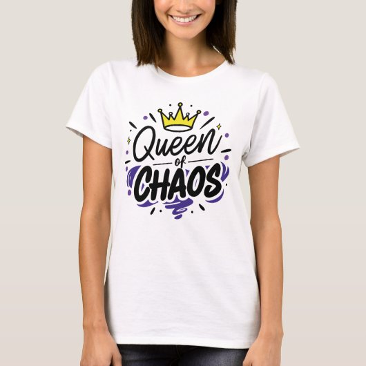 T-shirt Queen of Chaos 1 (Devant)