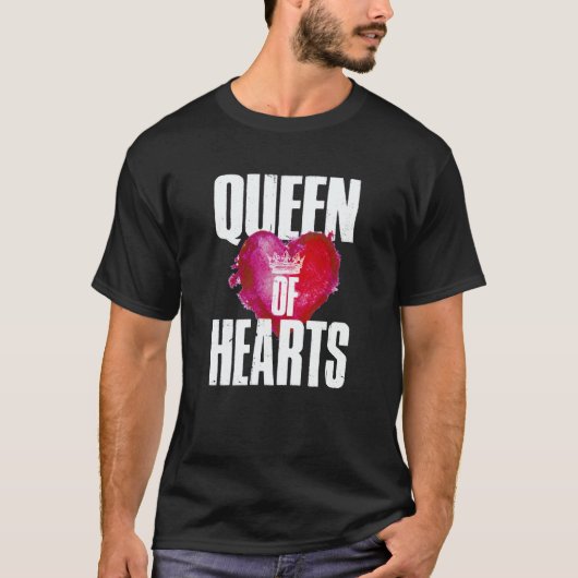 T-shirt Queen of Hearts  1 (Devant)