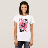 T-shirt Queen of hearts Playera (Devant entier)